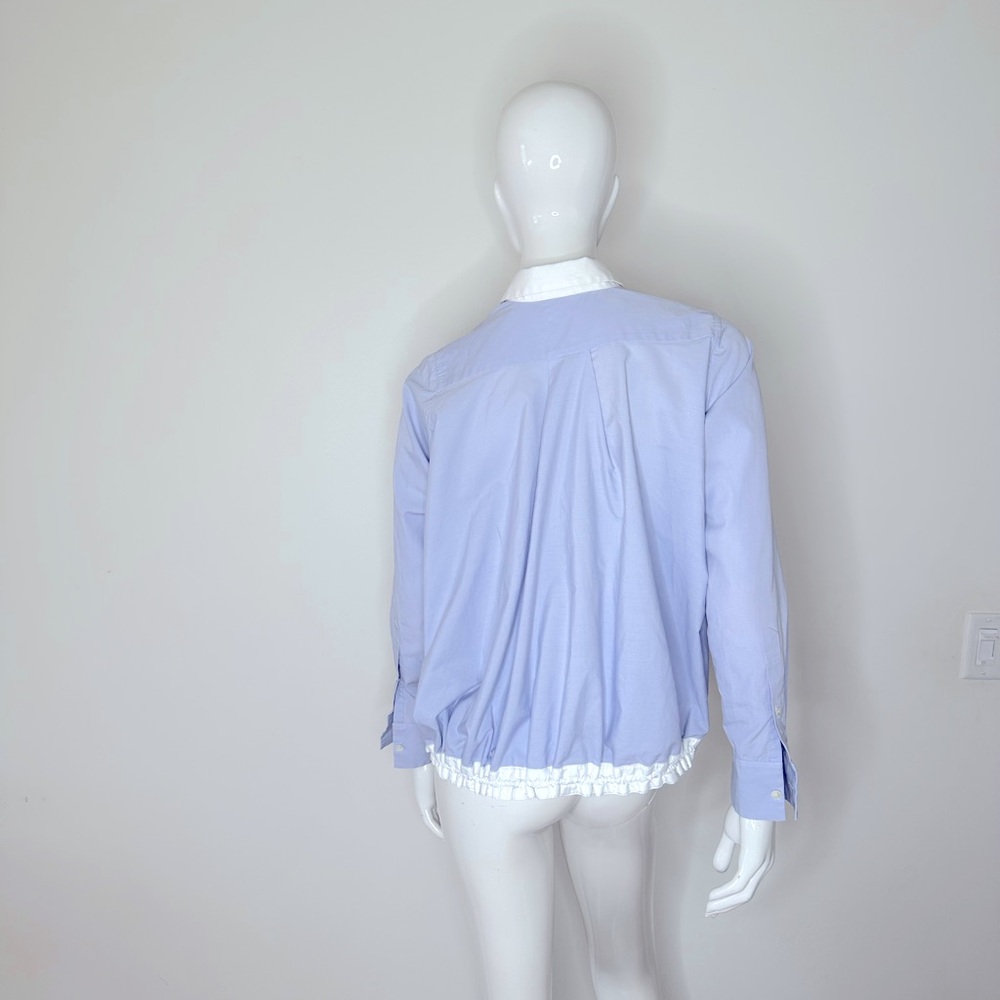 Sacai Luck Trapeze Blouse Toggle Detail - Picture 8 of 14